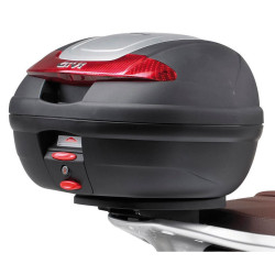Płyta pod kufer centralny do Piaggio Beverly 125ie-300ie [10-11] - Givi E349 (zgodna z Kappa K349)