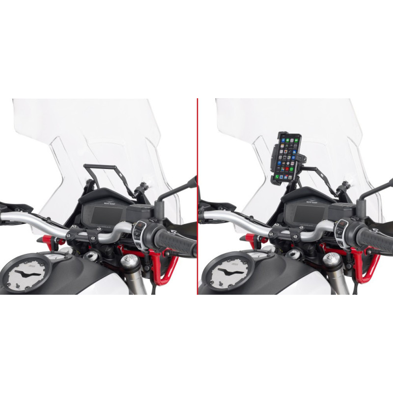 Poprzeczka szyby / belka nawigacyjna Givi FB8203 do MOTO GUZZI V85 TT (19-20)