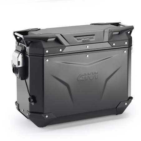Kufer Givi Trekker Outback EVO OBKEV37BL LEWY (boczny, 37 litrów, czarny )