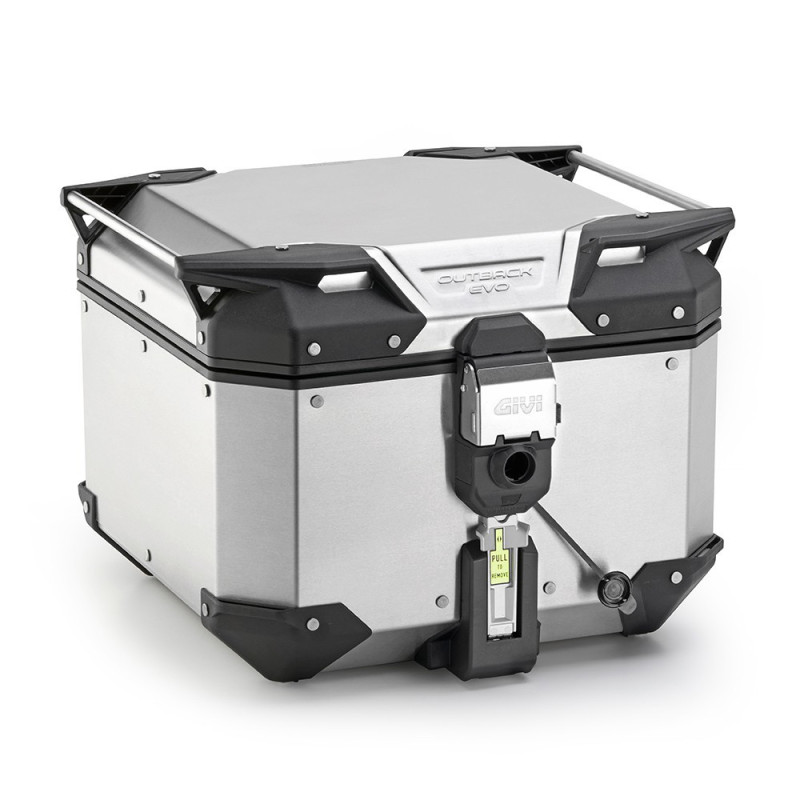 Kufer Givi OBKEV42A Outback EVO (aluminiowy, srebrny, 42 litry)