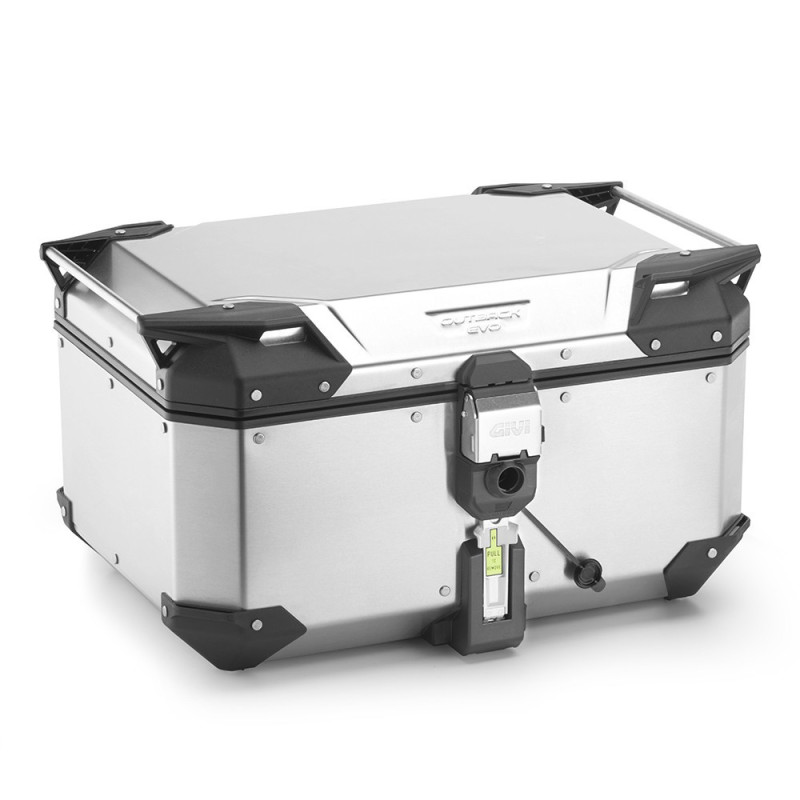 Kufer Givi OBKEV58A Outback EVO (aluminiowy, srebrny, 58 litrów)