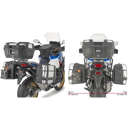 Stelaż pod kufry boczne Monokey do Honda CRF1100L  Africa Twin Adventure Sport [20] - Givi PLO1178MK