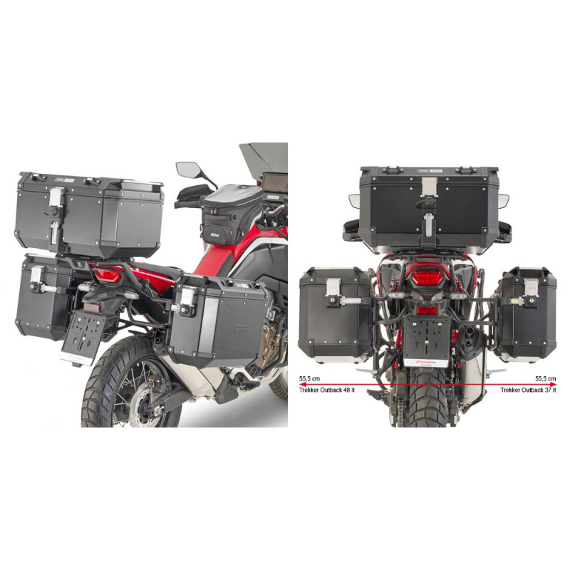Stelaż pod kufry boczne Trekker Outback do CRF1100L AFRICA TWIN - PLO1179CAM
