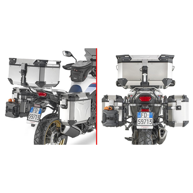 Stelaż pod kufry boczne Givi PLO1201CAM do Honda XL 750 TRANSALP (23)