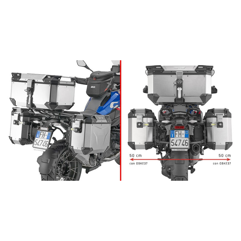 Stelaż pod kufry boczne Trekker Outback do BMW R1300GS PLO5143CAM