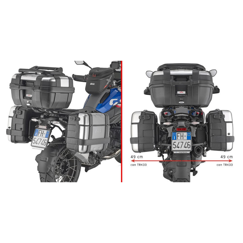 Stelaż pod kufry boczne Monokey do BMW R1300GS - GIVI PLO5143MK