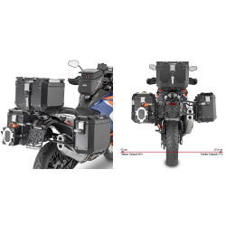 Stelaż pod kufry boczne Givi Trekker Outback PLO7713CAM do KTM 1290 SUPER ADV R (21)