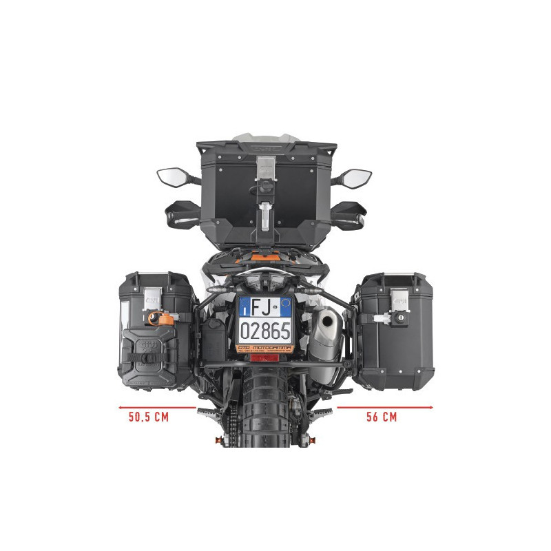 Stelaż pod kufry boczne Givi Trekker Outback PLO7717CAM do KTM 790 ADV /R [19-24]