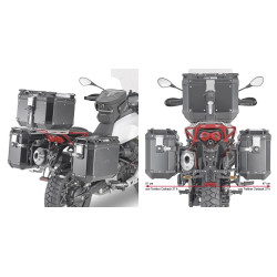 Stelaż pod kufry boczne GIVI PLOR8203CAM do MOTO GUZZI V85 TT (19-20)