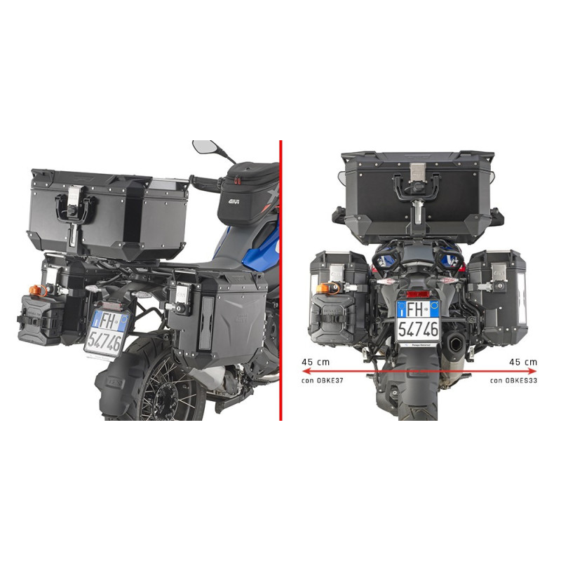 Stelaż pod kufry boczne Trekker Outback do BMW R1300GS (24) -PLOS5143CAM