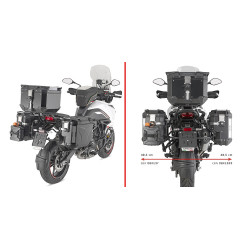 Stelaż pod kufry boczne Trekker Outback EVO do BENELLI TRK702/X (23-24)