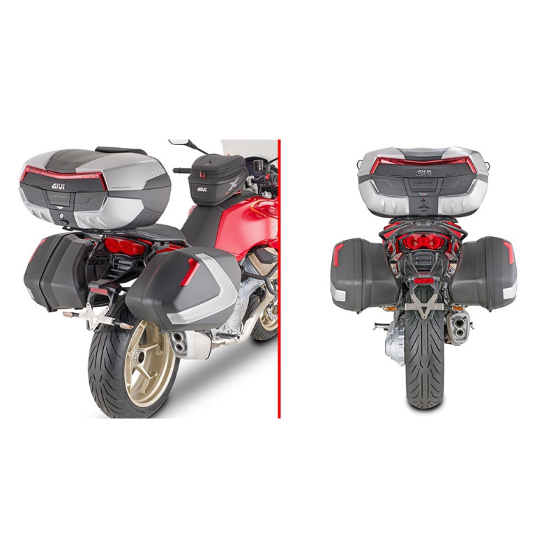 Stelaż pod kufry boczne Givi Monokey Side do MOTO GUZZI V100 MANDELLO 1000 (22-23)