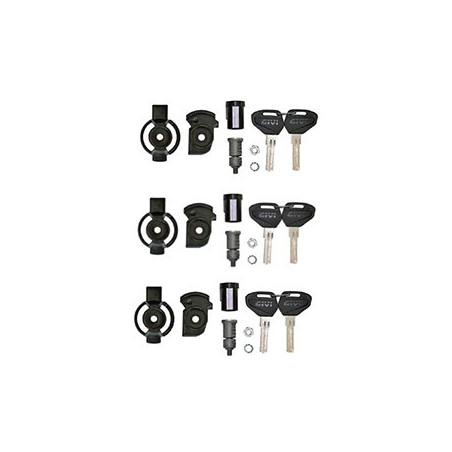 Zamek GIVI SL103 Seciurity Lock [nowy typ - różne modele, 3szt.]