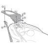 Stelaż pod kufer centralny do Piaggio Mp3 Yourban 125-300 [11-12] - Givi SR5600M (zgodny z Kappa KR5600M)