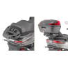 Mocowanie pod kufer centralny GIVI SR5613 do PIAGGIO MP3 350–500 SPORT / BUSINESS (18-20)
