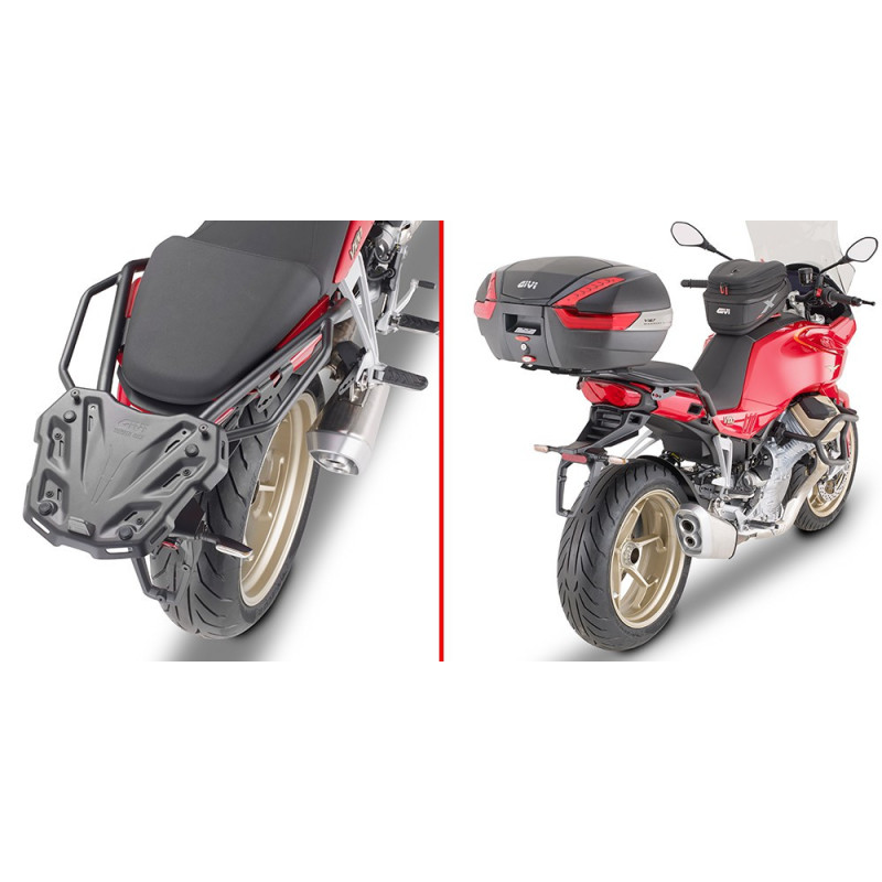 Stelaż pod kufer centralny GIVI SR8207 do MOTO GUZZI V100 MANDELLO 1000 [22-23]