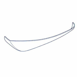 Pokrywa dolna GIVI Z1426R do V35N / V35NT [czarna - para]