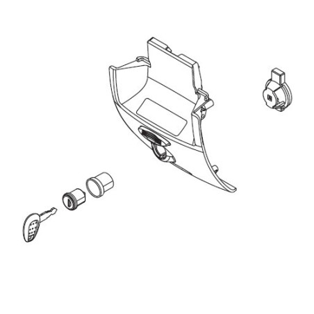 Blok zamka GIVI Z3007NM [różne modele]