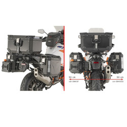 KAPPA 2025/05 STELAŻ KUFRÓW BOCZNYCH MONOKEY CAM SIDE KTM 1290 SUPER ADVENTURE R / S '21-'24 - POD KUFRY KVG K'VOYAGER ALU - PRA