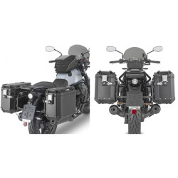 KAPPA STELAŻ KUFRÓW BOCZNYCH MONOKEY CAM SIDE MOTO GUZZI V7 STONE '21 - POD KUFRY KFR K'FORCE ORAZ KVG K'VOYAGER ALU