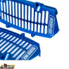 FM-PARTS OSŁONY CHŁODNICY (KRATKI) ALUMINIUM KTM/HUSQVARNA/GAS GAS '20-'25 TBI /TPI KOLOR NIEBIESKI