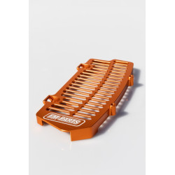 FM-PARTS OSŁONY CHŁODNICY (KRATKI) ALUMINIUM KTM/HUSQVARNA/GAS GAS '20-'25 TBI / TPI KOLOR POMARAŃCZOWY