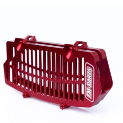 FM-PARTS OSŁONY CHŁODNICY (KRATKI) ALUMINIUM KTM/HUSQVARNA/GAS GAS '20-'25 TBI /TPI KOLOR CZERWONY