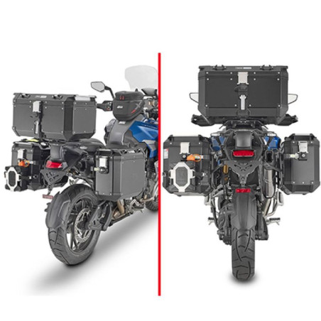KAPPA STELAŻ KUFRÓW BOCZNYCH MONOKEY CAM SIDE TRIUMPH TIGER 1200 GT EXPLORER '22-, - POD KUFRY KFR K'FORCE ORAZ KVG K'VOYAGER AL