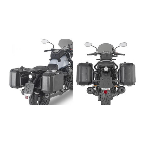 KAPPA STELAŻ KUFRÓW BOCZNYCH MONOKEY MOTO GUZZI V7 STONE '21 - RÓWNIEŻ POD KUFRY RETRO-FIT KVE K'VENTURE ALU ORAZ KMS K'MISSION 