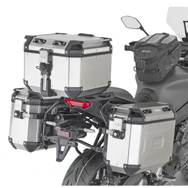 KAPPA STELAŻ KUFRÓW BOCZNYCH MONOKEY YAMAHA TRACER 9 '21 - RÓWNIEŻ POD KUFRY MONOKEY RETRO-FIT KVE K'VENTURE ALU ORAZ KMS K'MISS