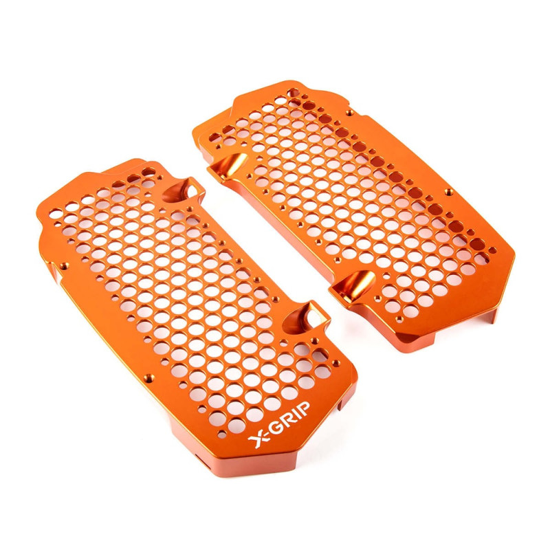 X-GRIP OSŁONY CHŁODNICY (KOMPLET) KTM SXF/XCF/XC '23-, EXCF/XC-W/XCF-W '24-, HUSQVARNA TC/FC/FX/TX '23-, GASGAS ECF/MCF/EXF '24-