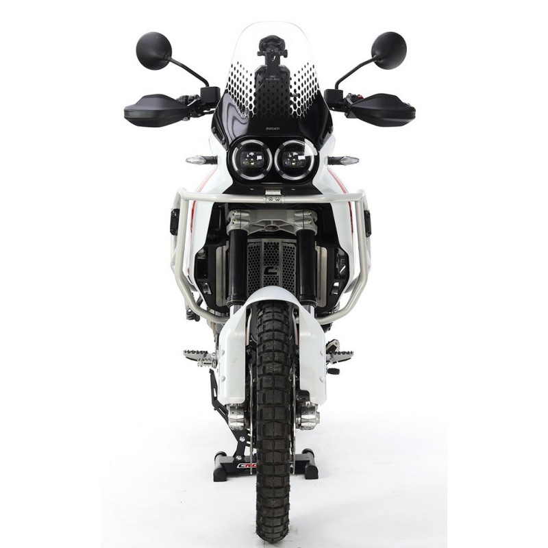 CROSSPRO PROMOCJA GMOLE ALUMINIOWE OSŁONY SILNIKA I CHŁODNIC DUCATI DESERT X '22- (PASUJĄ DO ORYGINALNEJ PŁYTY POD SILNIK) KOLOR