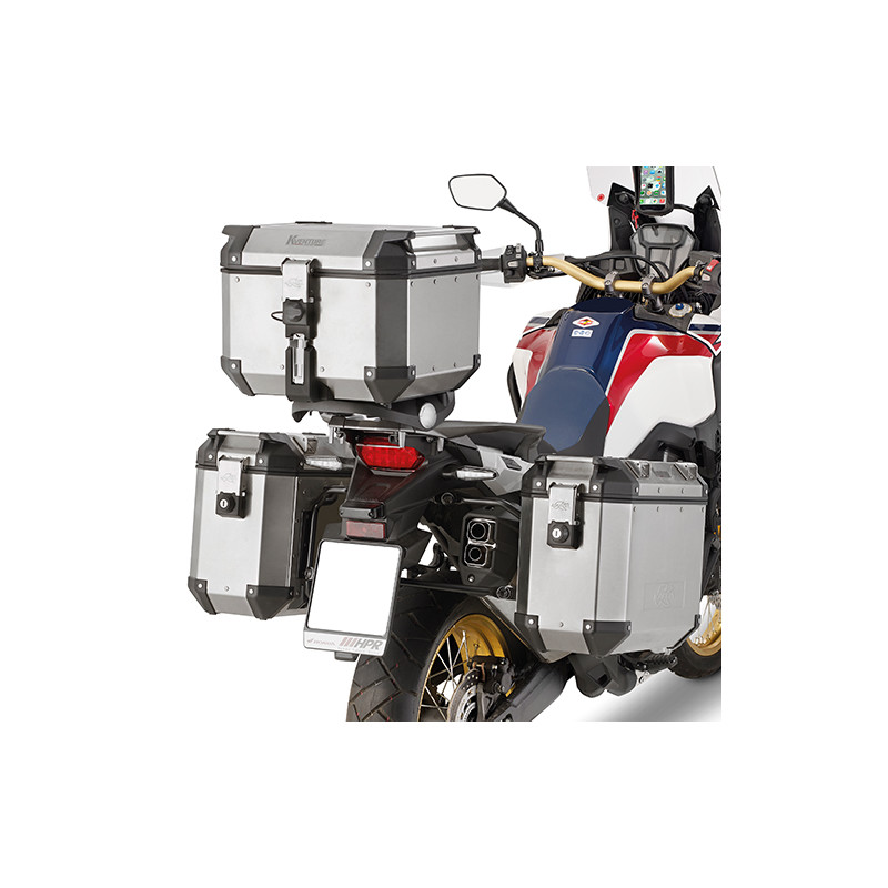 KAPPA STELAŻ KUFRÓW BOCZNYCH SZYBKIEGO MONTAŻU MONOKEY HONDA CRF 1000L AFRICA TWIN (16-17) - RÓWNIEŻ POD KUFRY MONOKEY RETRO-FIT
