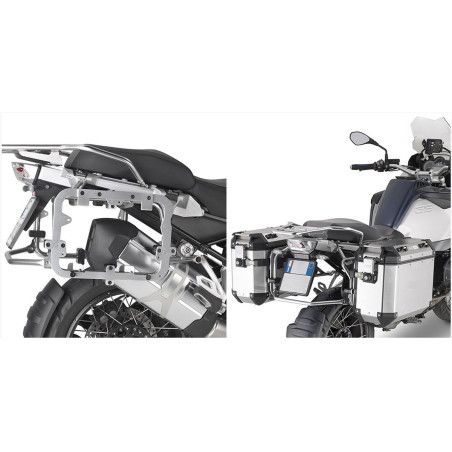 KAPPA ADAPTER DO ORYGINALNEGO STELAŻA DO KUFRÓW BOCZNYCH MONOKEY CAM SIDE BMW R 1250GS ADVENTURE '19-21 - PATRZ OPIS DODATKOWY -