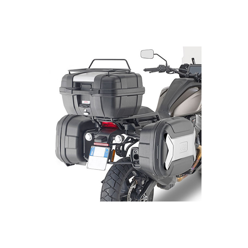 KAPPA STELAŻ KUFRÓW BOCZNYCH MONOKEY HARLEY-DAVIDSON PAN AMERICA 1250 (21) - RÓWNIEŻ POD KUFRY RETRO-FIT KVE K'VENTURE ALU ORAZ 