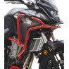 CROSSPRO WYPRZEDAŻ GMOLE ALUMINIOWE OSŁONY SILNIKA I CHŁODNIC HONDA CB 500X '19-'23 KOLOR CZARNY KOLOR CZARNY MAT