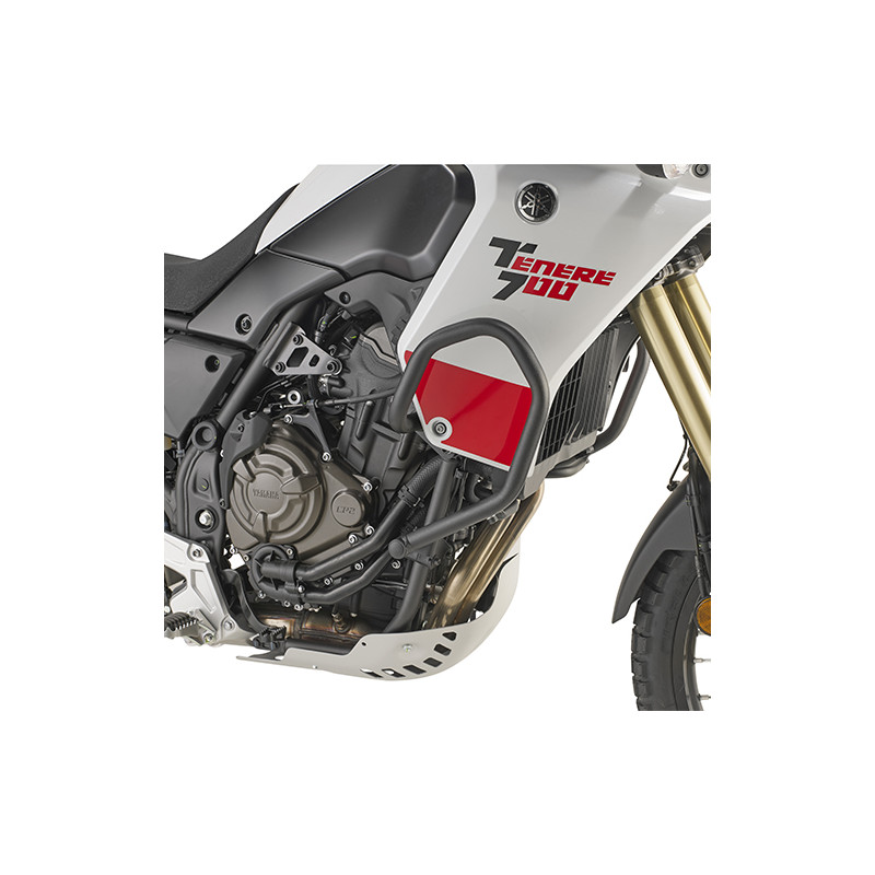 KAPPA GMOLE OSŁONY SILNIKA YAMAHA TENERE 700 (19-21) EURO4 CZARNE