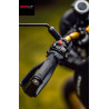 KOSO PREMIUM MANETKI PODGRZEWANE ZE STEROWNIKIEM 22MM/25MM `7/8-1` DŁUGOŚĆ - 120MM STEROWNIK ZINTEGROWANY 5 POZIOMÓW GRZANIA (OF