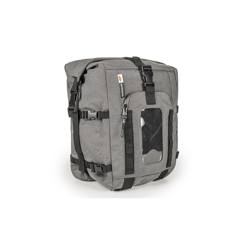 KAPPA TORBA (TANKBAG) NA ZBIORNIK MAGNETYCZNA LUB PLECAK 20L KOLOR SZARY (INSPIRING ADVENTURE)