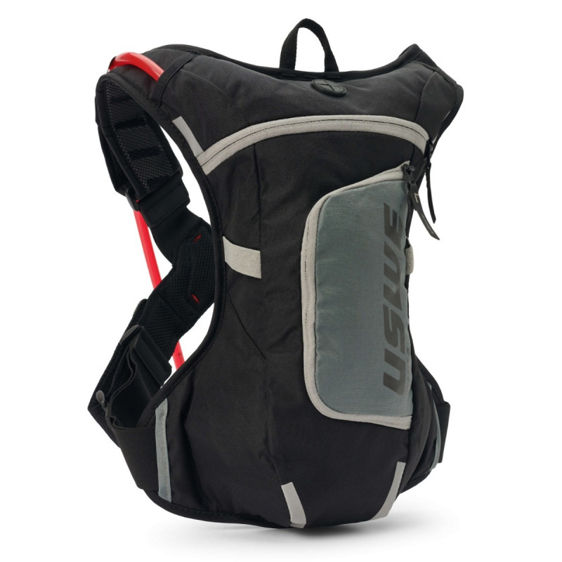 USWE CAMEL BAG ROWEROWY I MOTO MODEL RAW 4 DIRT KOLOR SZARY/CZARNY MOTO/ROWER POJEMNOŚC 3L PŁYN (4 L PLECAK + 3L PŁYN) ZASTĄPION