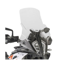 KAPPA SZYBA KTM 790 / 890 ADVENTURE '23-, 890 SMT '23-, 38,5 X 51 CM PRZEZROCZYSTA