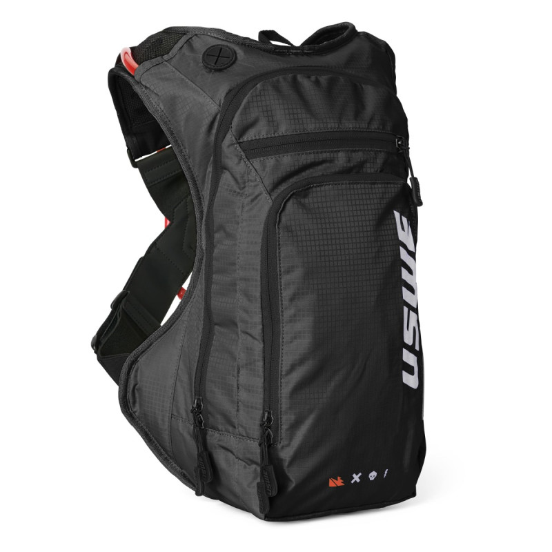 USWE CAMEL BAG OUTLANDER 9L BLACK KOLOR CZARNY MOTO/ROWER POJEMNOŚĆ 3L PŁYN (9L PLECAK)