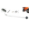 BUZZETTI STOPKA BOCZNA KTM EGS/EXC 125/200/250/300/380 '98-'07  EXC 450/520/525 '03-'07 SREBRNA (ALUMINIOWA)