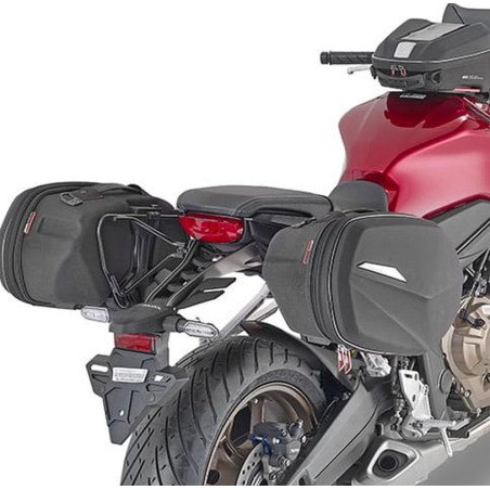 KAPPA STELAŻ POD TORBY (SAKWY) BOCZNE HONDA CB 650R '21 - RÓWNIEŻ POD KUFRY RA314 EASY LOCK