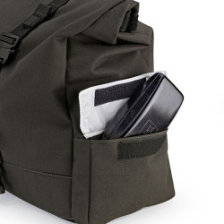 KAPPA 2025/04 TORBA NA SIEDZENIE, BAGAŻNIK LUB RAMIĘ 26L (CAFE RACER RAMBLER) (WYS. 29 X SZER. 48 X GŁ. 19CM) KOLOR OLIWKOWY CIE