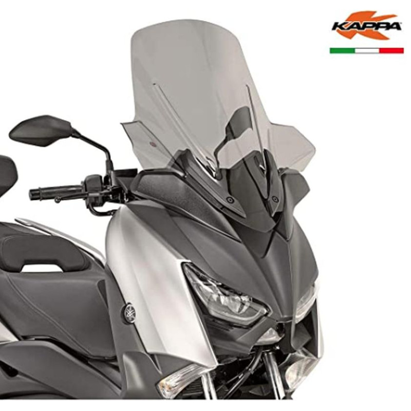 KAPPA SZYBA YAMAHA X-MAX 125 (18), X-Max 300 (17-19), X-MAX 400 (18-19) 64,5 X 57,5 CM PRZYCIEMNIANA