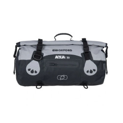 OXFORD TORBA AQUA T-30 ROLLBAG WODOODPORNA POJEMNOŚĆ 30L KOLOR CZARNY/SZARY