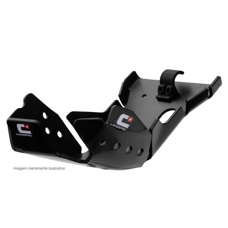 CROSSPRO WYPRZEDAŻ OSŁONA SILNIKA Z TWORZYWA DTC ENDURO MODEL 'EC DTC' PASUJE DO: TM EN/MX 250/300 '19- KOLOR CZARNY