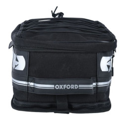 OXFORD TORBA NA TYLNE SIEDZENIE MOTOCYKLA F1 TAIL PACK SMALL 18L Z ZAMKIEM, KOLOR CZARNY (ZASTĘPUJE OL436)