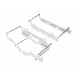 CROSSPRO WYPRZEDAŻ OSŁONY CHŁODNICY ALUMINIOWE MODEL LIGHT (DO MOTOCYKLA Z WENTYLATOREM) KTM EXC '17-'18, EXCF '17-'19, HUSQVARN